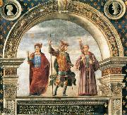 Decoration of the Sala del Gigli, GHIRLANDAIO, Domenico